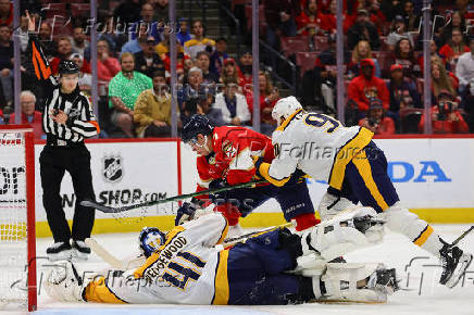 NHL: Nashville Predators at Florida Panthers