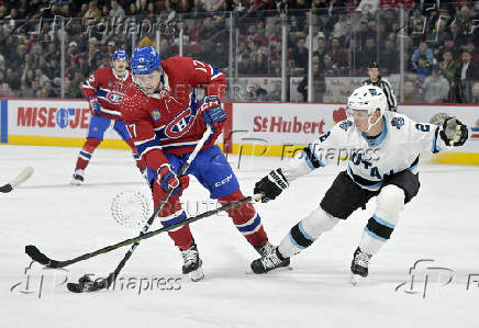 NHL: Utah at Montreal Canadiens