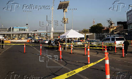 Autoridades mexicanas instalan filtro de revisin en garita de la fronteriza Tijuana