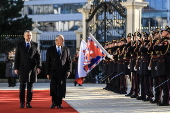 Portugal's President Marcelo Rebelo de Sousa visits Slovakia