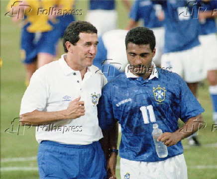 Folhapress - Fotos - Romário - Seleção Brasileira - Copa do Mundo de 1994 -  Final