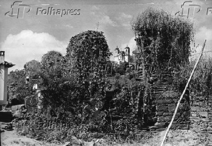 Vista da ciade de Ouro Preto (MG).