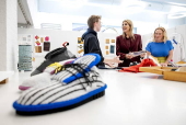 Queen Maxima visits museum shoemaker's craft in Waalwijk