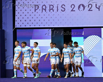 Argentina e Qunia - rugby sevens dos Jogos Olmpicos de Paris