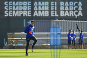 Entrenamiento del FC Barcelona