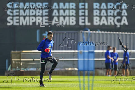 Entrenamiento del FC Barcelona