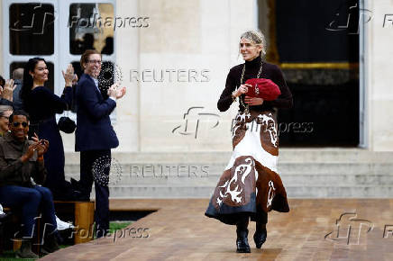 Gabriela Hearst Spring/Summer 2025 collection at Paris Fashion Week