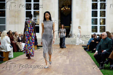 Gabriela Hearst Spring/Summer 2025 collection at Paris Fashion Week