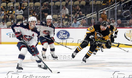 NHL: Preseason-Columbus Blue Jackets at Pittsburgh Penguins