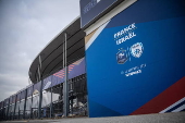 Security ahead of UEFA Nations League game between France and Israel