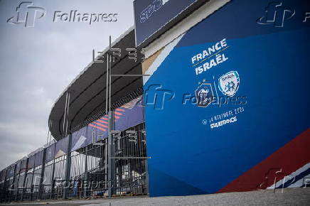 Security ahead of UEFA Nations League game between France and Israel