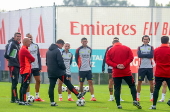 UEFA Champions League MD-1: Benfica training