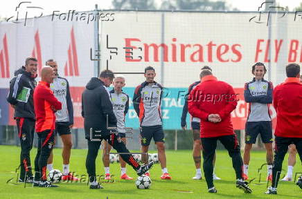 UEFA Champions League MD-1: Benfica training