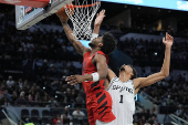 NBA: Portland Trail Blazers at San Antonio Spurs