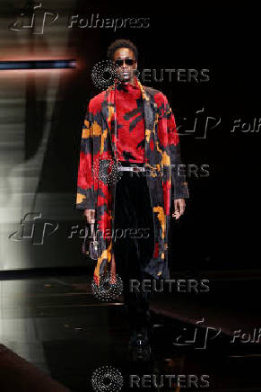 Emporio Armani Fall-Winter 2025/2026 menswear collection during Milan Fashion Week