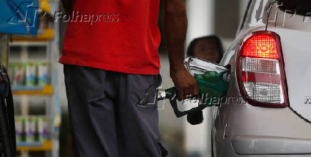 Posto de gasolina em So Paulo