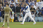 MLB: NLDS-San Diego Padres at Los Angeles Dodgers