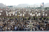 Anti-US and Israel protest in Sana'a