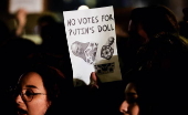 Third night of nationwide protests against far-right independent runoff candidate Calin Georgescu