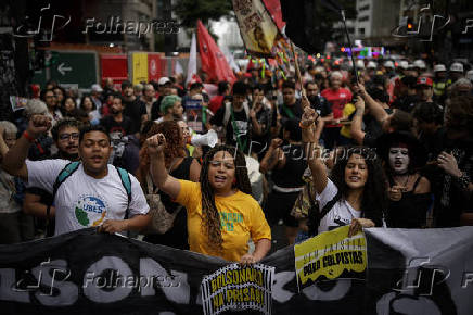 Manifestao 'Sem anistia para os golpistas'