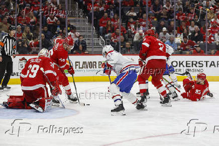 NHL: Montreal Canadiens at Detroit Red Wings