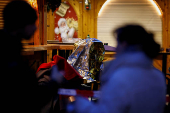 Site where a car drove into a crowd at a Magdeburg Christmas market in Magdeburg