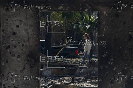 Eaton Wildfire in Los Angeles, California