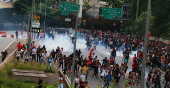 Confronto durante protesto contra aumento da tarifa em So Paulo