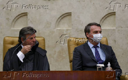 Folhapress Fotos Luiz Fux E Jair Bolsonaro