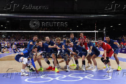 Volleyball - Men's Semifinals - Italy vs France