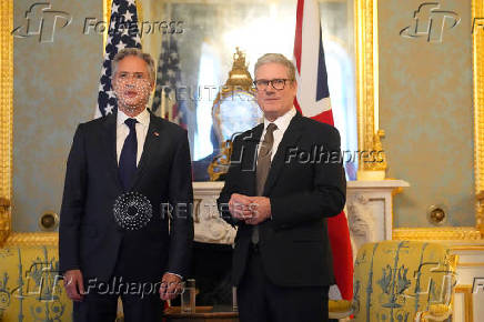 US Secretary Of State Meets The UK Prime Minister