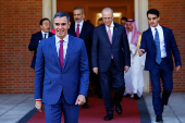 Spain hosts a meeting of foreign ministers from EU and Arab countries on Middle East crisis, in Madrid