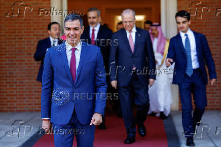 Spain hosts a meeting of foreign ministers from EU and Arab countries on Middle East crisis, in Madrid