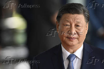 BRASILIA, O VISITA DO PRESIDENTE DA CHINA, XI JINPING, AO PRESIDENTE LULA