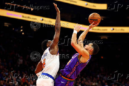 NBA: New York Knicks at Phoenix Suns