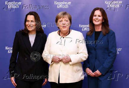 Former Chancellor Angela Merkel presents her memoirs, in Berlin