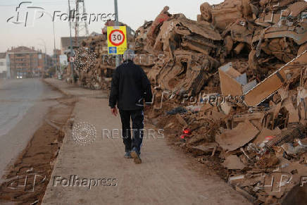 Ahead of the first month anniversary of the deadly floods in Valencia region, residents of disaster ground-zero of Paiporta