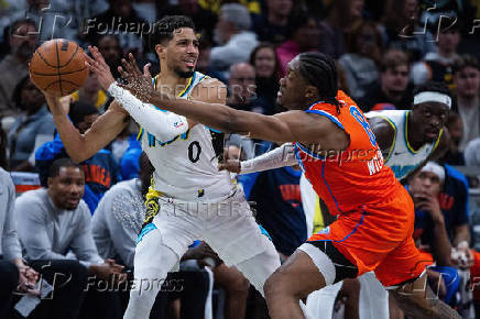 NBA: Oklahoma City Thunder at Indiana Pacers