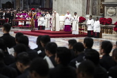 Pope Francis celebrates Holy Mass for Solemnity of the Epiphany of the Lord