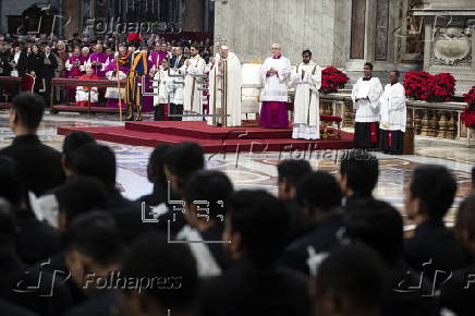 Pope Francis celebrates Holy Mass for Solemnity of the Epiphany of the Lord