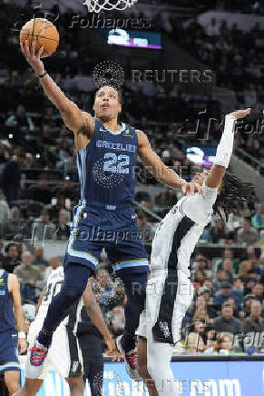 NBA: Memphis Grizzlies at San Antonio Spurs