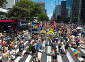 O Bloco Pernambuco Meu Pas no Carnaval na Av. Paulista