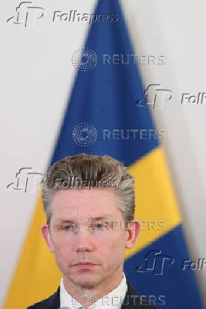 FILE PHOTO: Meeting of the Polish and Swedish defense ministers Wladyslaw Kosiniak Kamysz and Pal Jonson