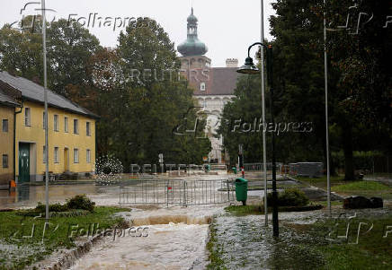 Aftermath of heavy rainfall in Austria