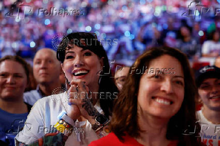 Democratic presidential nominee and U.S. VP Harris campaigns in Madison, Wisconsin