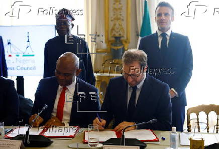 President of Nigeria Bola Ahmed Tinubu visits France