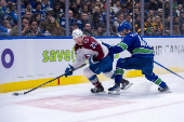 NHL: Colorado Avalanche at Vancouver Canucks