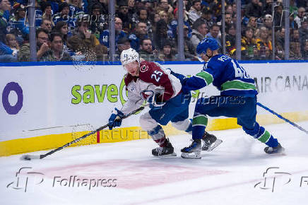 NHL: Colorado Avalanche at Vancouver Canucks