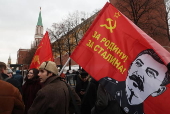 Soviet leader Joseph Stalin's birthday celebrations in Moscow