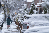 Intensas nevadas en Nueva York